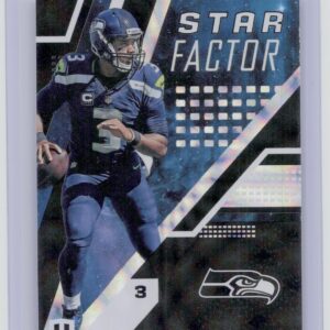 2017 Panini Unparalleled Russell Wilson #SF-RW Seahawks Star Factor