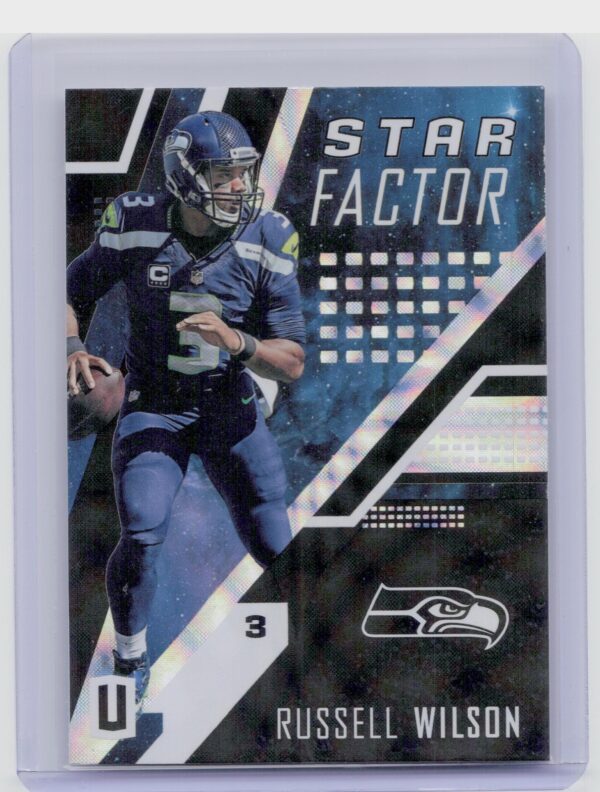 2017 Panini Unparalleled Russell Wilson #SF-RW Seahawks Star Factor