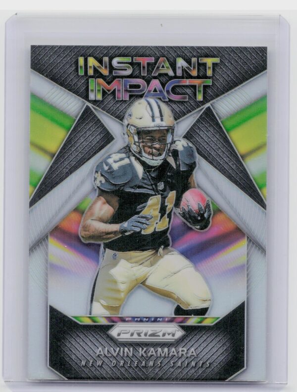 2017 Prizm Alvin Kamara #7 Saints Instant Impact Prizm