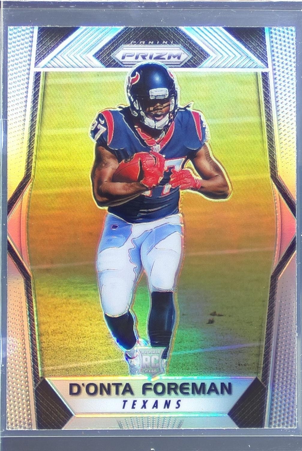2017 Prizm D'Onta Foreman Prizm RC #273 Texans