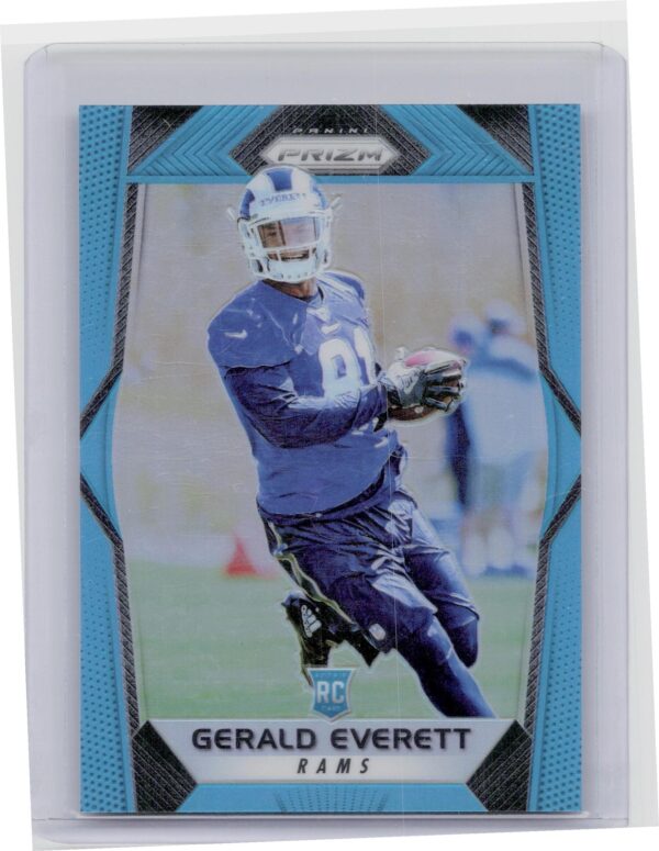 2017 Prizm Gerald Everett Prizm Light Blue /199 #241 Rams