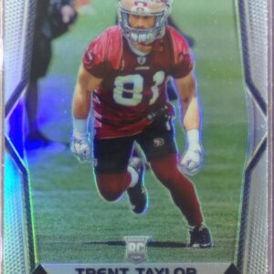 2017 Prizm Trent Taylor RC Prizm SIlver #268 49ers