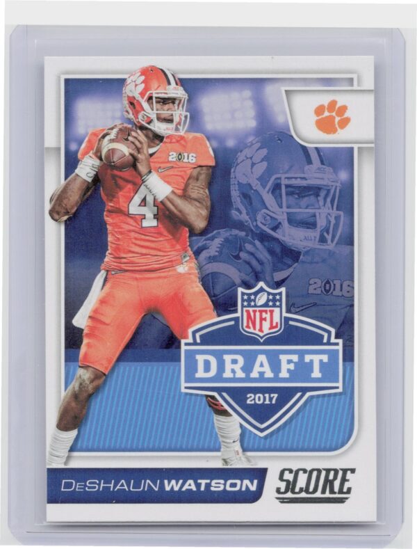 2017 Score Deshaun Watson #3 Tigers NFL Draft