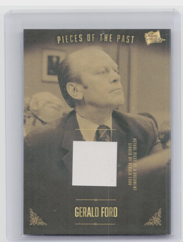 2017 The Bar Pieces of the Past  Volume Two:  Gerald Ford PR-GF02