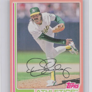 2017 Topps Archives Dennis Eckersley Peach SN199 #167 Athletics
