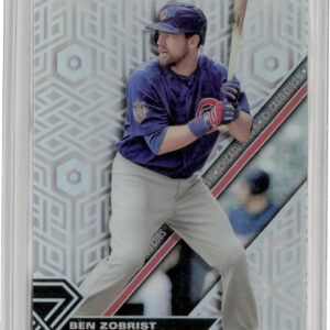 2017 Topps High Tek Ben Zobrist Chainlink Hexagons #HT-BZ Cubs