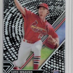 2017 Topps High Tek Luke Weaver Blackout #HT-LW Cardinals