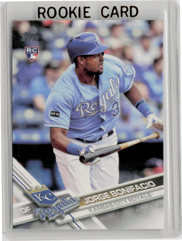 2017 Topps Holiday Jorge Bonifacio RC #HMW49 Royals