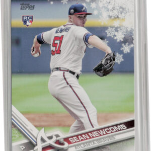 2017 Topps Holiday Sean Newcomb RC #HMW3 Braves