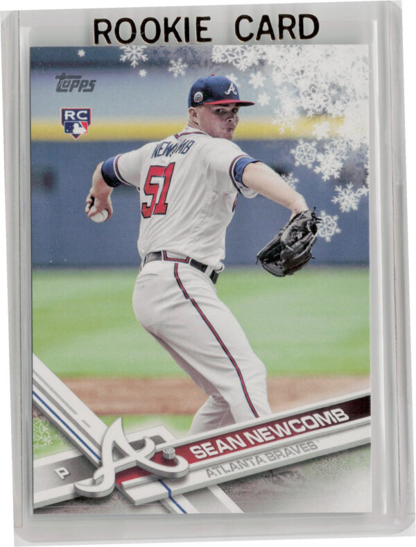 2017 Topps Holiday Sean Newcomb RC #HMW3 Braves