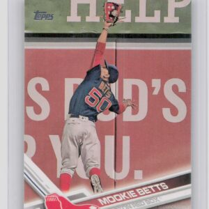 2017 Topps Mookie Betts #161 Red Sox