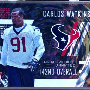 2017 Unparalleled Carlos Watkins RC #274 Texans