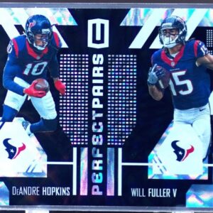 2017 Unparalleled Will Fuller V / DeAndre Hopkins #PA-2 Texans Perfect Pairs