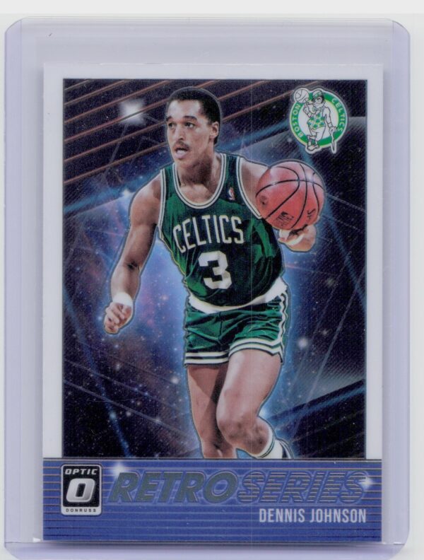 2018-19 Donruss Optic Dennis Johnson #15 Celtics Retro Series