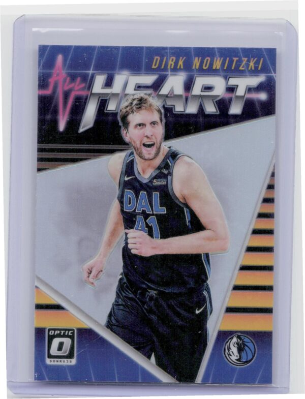 2018-19 Donruss Optic Dirk Nowitzki #11 Mavericks All Heart Holo