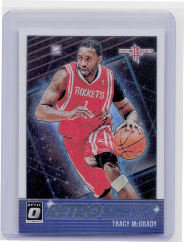 2018-19 Donruss Optic Tracy McGrady #18 Rockets Retro Series