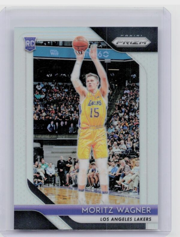 2018-19 Prizm Moritz Wagner Prizms Silver #284 Lakers
