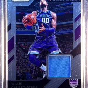 2018-19 Prizm Willie Cauley-Stein JSY #52 Kings Sensational Swatches