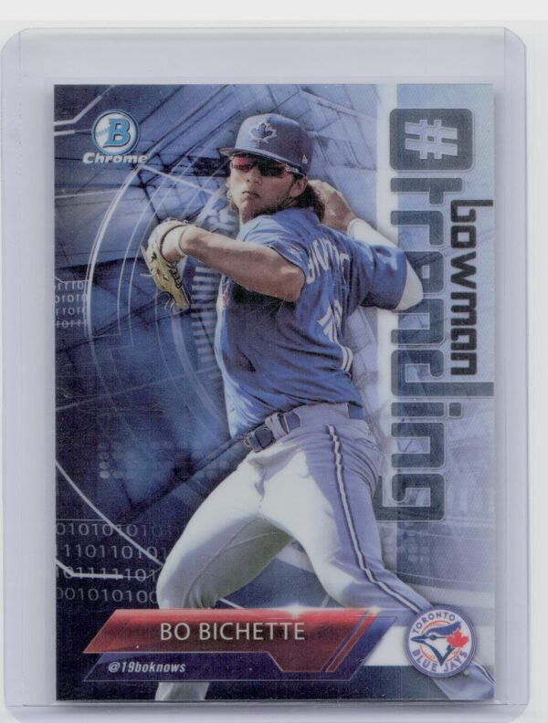 2018 Bowman Bo Bichette ##-BB Jays Chrome #BowmanTrending