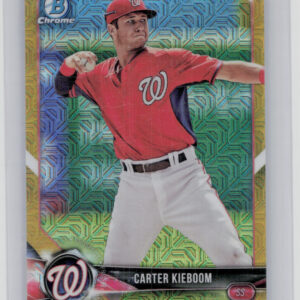 2018 Bowman Carter Kieboom SN50 #BCP7 Nationals Chrome Prospects Mojo Refractor