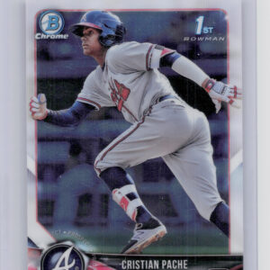 2018 Bowman Cristian Pache #BCP46 Braves Chrome Prospects