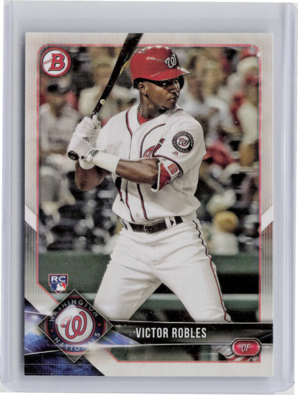 2018 Bowman Victor Robles RC #6 Nationals