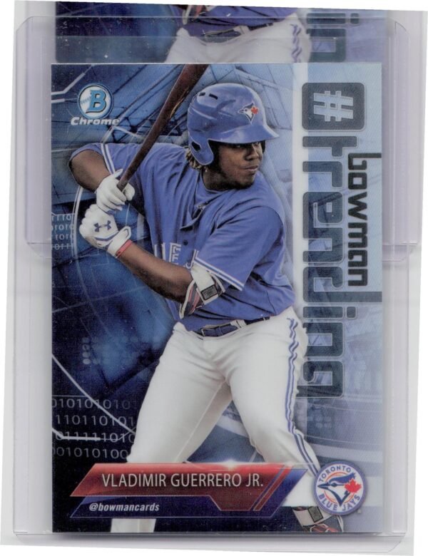 2018 Bowman Vladimir Guerrero Jr. ##-VG Jays Chrome #BowmanTrending