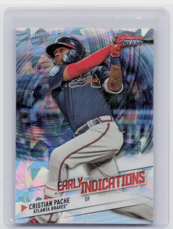 2018 Bowman's Best Cristian Pache #EI-5 Braves Early Indications