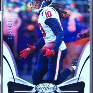 2018 Certified DeAndre Hopkins Mirror Silver /499 #90 Texans