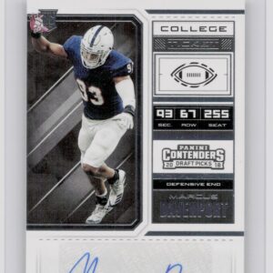 2018 Contenders Draft Picks Marcus Davenport Auto #286