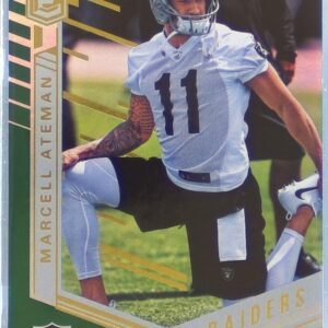 2018 Donruss Elite Marcell Ateman Green RC #180 Raiders