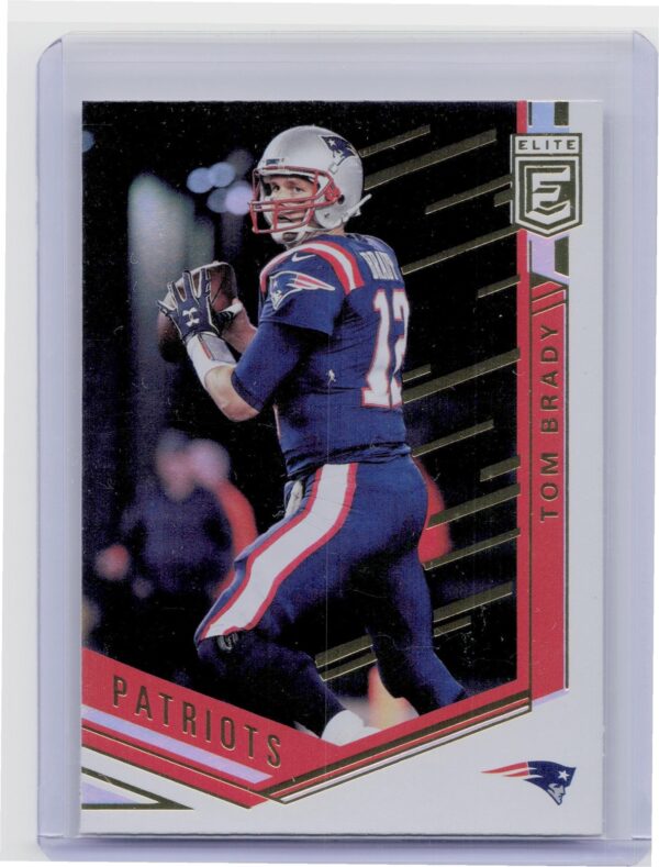 2018 Donruss Elite Tom Brady #92 Patriots