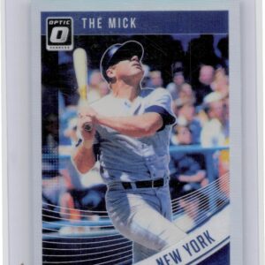 2018 Donruss Optic Mickey Mantle Holo VAR #165 Yankees