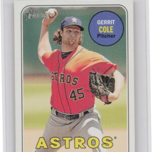 2018 Heritage Gerrit Cole SP VAR #715 Astros