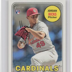 2018 Heritage Jordan Hicks SP VAR #620 Cardinals