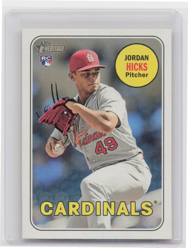 2018 Heritage Jordan Hicks SP VAR #620 Cardinals