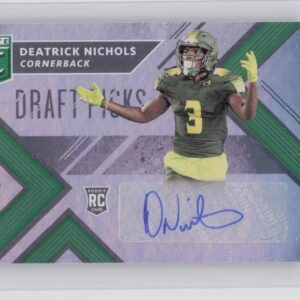 2018 Panini Elite Draft Picks Deatrick Nichols AU #244 Bulls Draft Picks Autogra