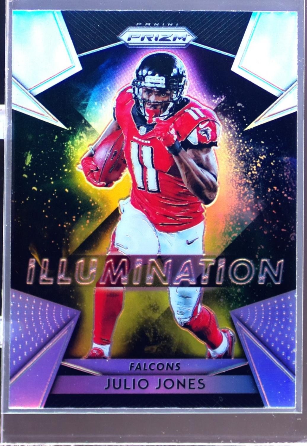 2018 Prizm Julio Jones #4 Falcons Illumination Prizm