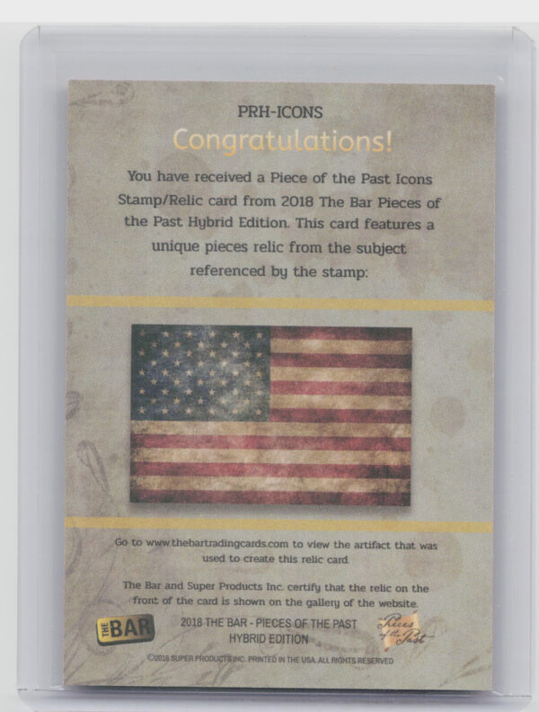 2018 The Bar Pieces of the Past Hybrid 8 Cents 45/48 - Image 3