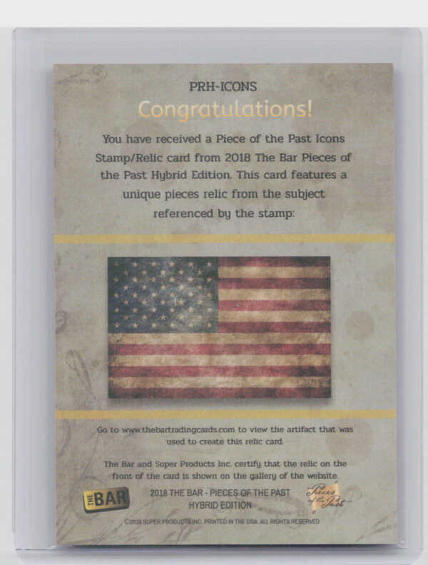 2018 The Bar Pieces of the Past Hybrid Edition Republic of Korea PRH-ICONS - Image 3