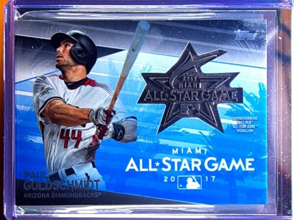 2018 Topps Paul Goldschmidt SN99 #ASTM-PG Diamondbacks MLB All Star Game Manufac