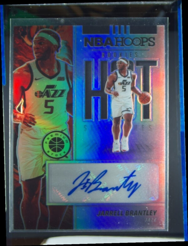 2019-20 Hoops Premium Stock Jarrell Brantley AU #HS-JBR Jazz Hot Signatures Rook
