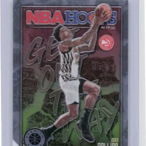 2019-20 Hoops Premium Stock John Collins #8 Hawks Get Out The Way
