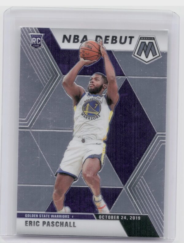 2019-20 Panini Mosaic Eric Paschall #272 Warriors