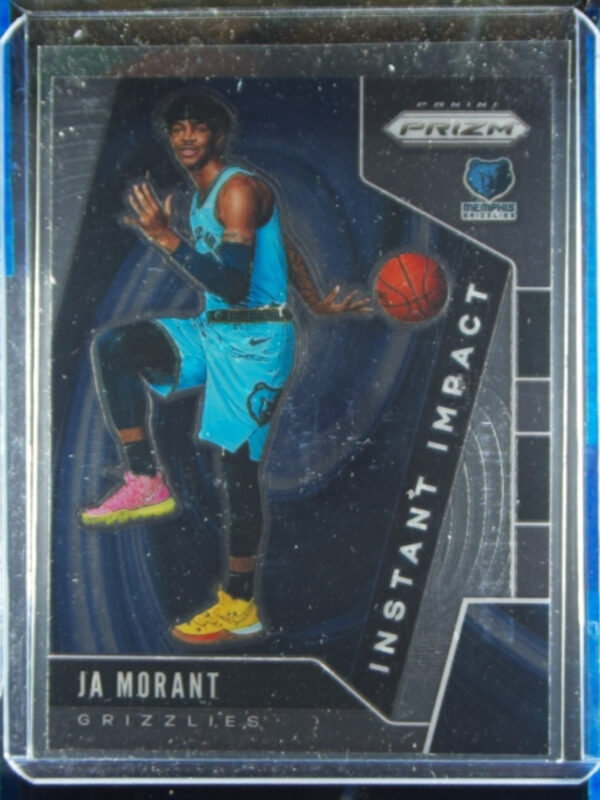 2019-20 Panini Prizm Ja Morant #12 Grizzlies Instant Impact