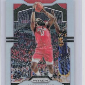 2019-20 Panini Prizm James Harden Prizms Silver #107 Rockets