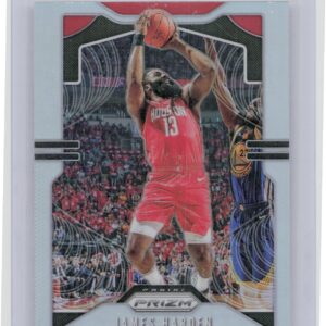 2019-20 Panini Prizm James Harden Prizms Silver #107 Rockets