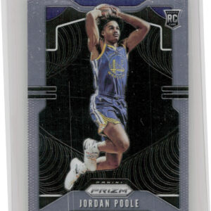 2019-20 Panini Prizm Jordan Poole RC #272 Warriors