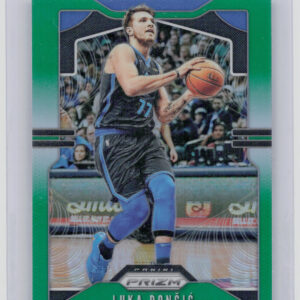 2019-20 Panini Prizm Luka Doncic Prizms Green #75 Mavericks