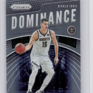 2019-20 Panini Prizm Nikola Jokic #21 Nuggets Dominance